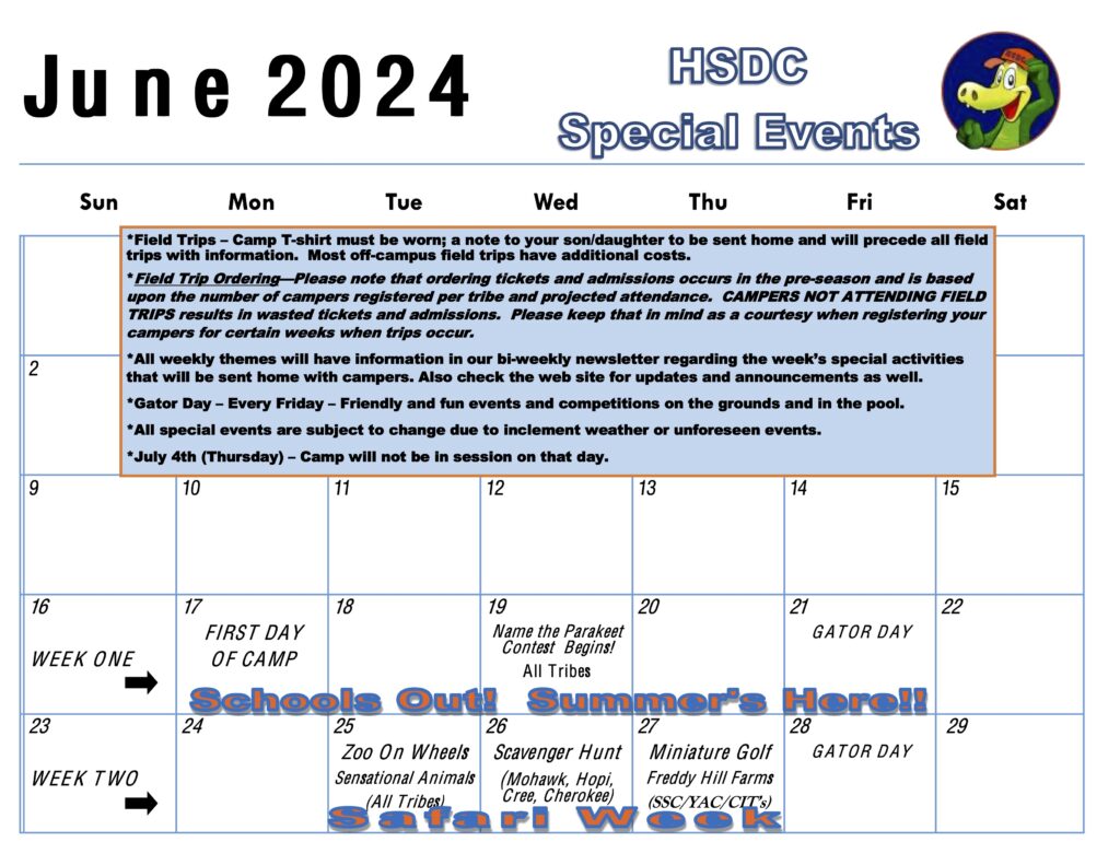 Special Events Harleysville Summer Day Camp